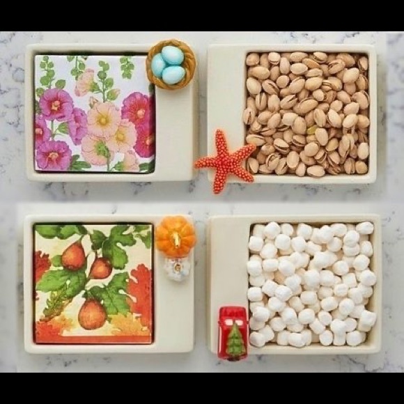 Nora Fleming Dining Nora Fleming Retired Napkin Holder Candy Dish